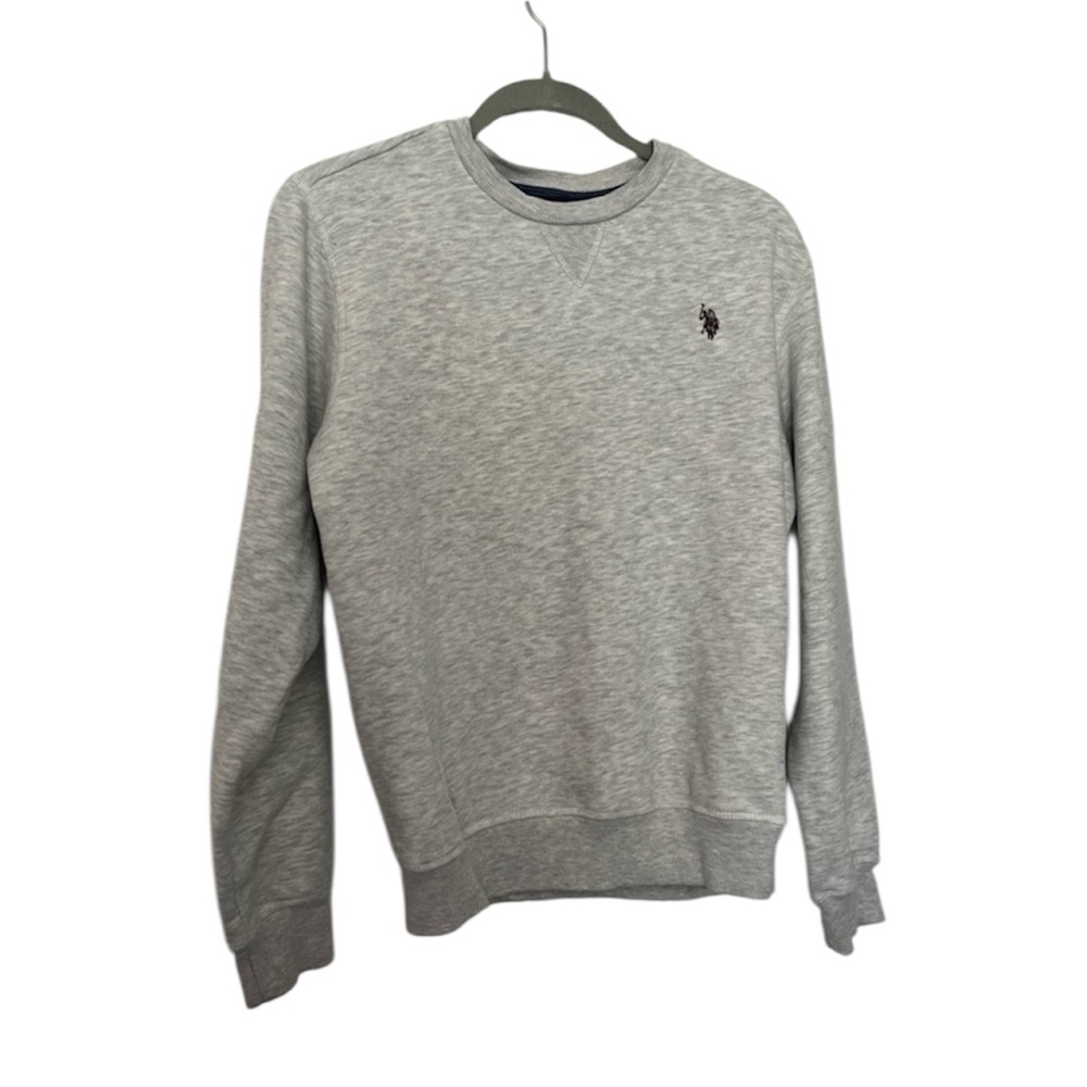 U.S Polo Assn. Grey Crewneck Sweatshirt